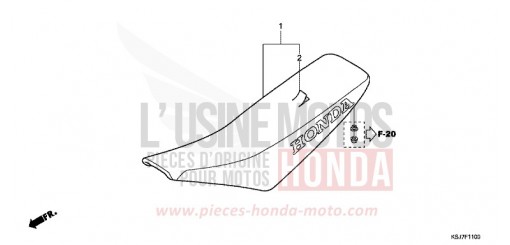 SIEGE CRF100FD de 2013